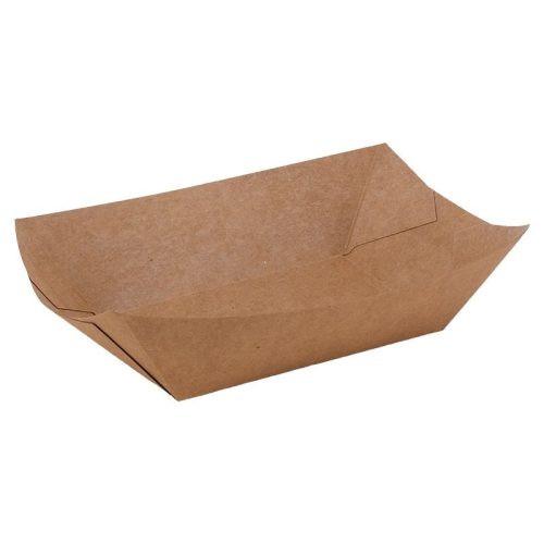 Street Food csónak "XL" KRAFT PAPÍR