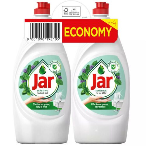 Jar mosogatószer 2x900 ml duo pack Sensitive kamilla