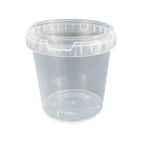 Műanyag dézsmazáras vödör 870 ml