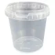 Műanyag dézsmazáras vödör 870 ml