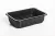 Síkperemes PP Tál 187x137x50 fekete  540db/karton