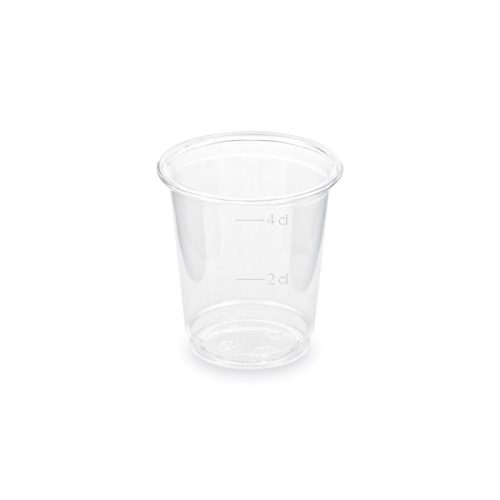 Műanyag Snapszos pohár natúr 0,5 cl