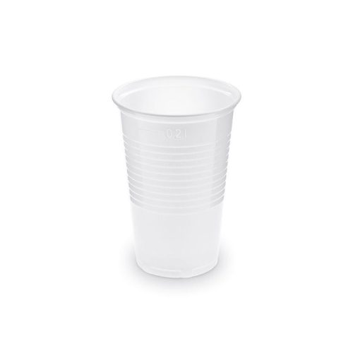 Műanyag pohár 2DL Fehér 