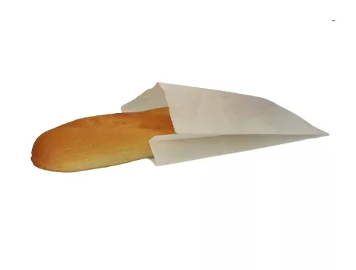 Papírzacskó fehér 1 kg  140+50 x 250mm