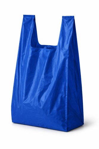 20x40/13 Ingvállas bevásárlótáska (szatyor) kék 
