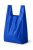 20x40/13 Ingvállas bevásárlótáska (szatyor) kék 