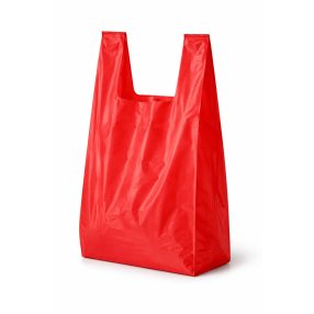 32x55/13 Ingvállas bevásárlótáska (szatyor) piros 