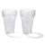 Műanyag Pohár 2dl víztiszta 