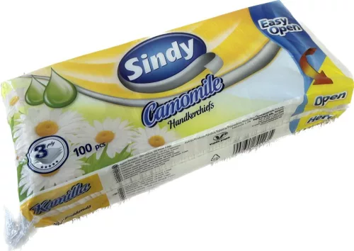 Papírzsebkendő Sindy kamilla