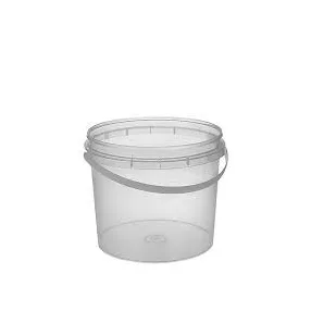 Műanyag dézsmazáras vödör 580 ml 