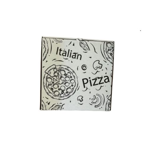 Pizza doboz 26 cm nyomtatott  